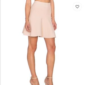 BCBG MAXAZRIA baby pink bandage skirt